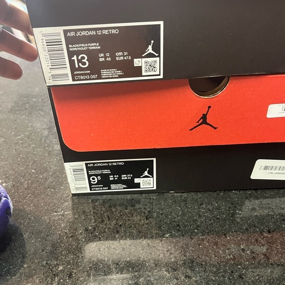 Sz 13 Air Jordan 12 Retro ‘Field Purple’ CT8013-057 main image 4